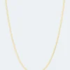 Schlangenkette mit Brillant, 0,02 ct