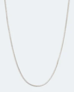 Schlangenkette mit Brillant, 0,02 ct