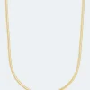 Schlangenkette mit Brillant 0,02 ct