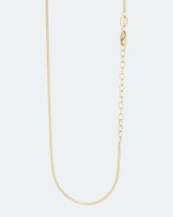 Schlangenkette mit Brillant 0,02 ct