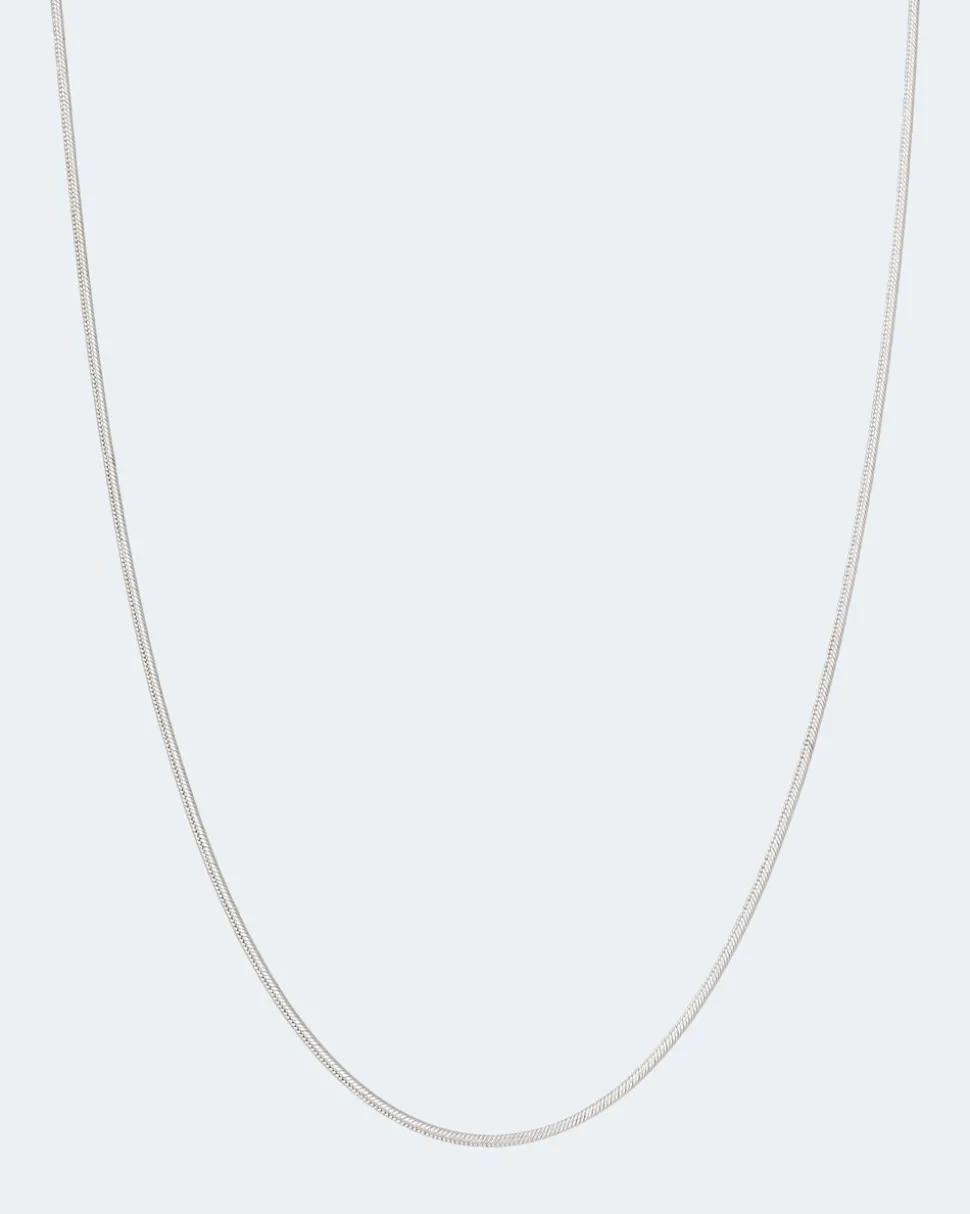 Schlangenkette mit Brillant 0,02 ct