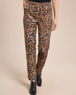 Schlupfhose aus Nicki-Samt