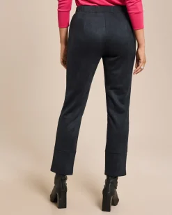 Schlupfhose aus Veloursimitat