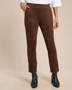 Schlupfhose aus Veloursimitat