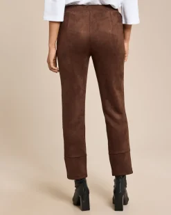 Schlupfhose aus Veloursimitat