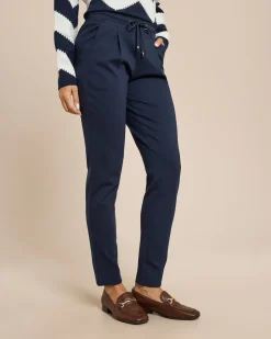 Schlupfhose in Chinoform