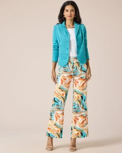 Schlupfhose mit Fantasie-Druckmix
