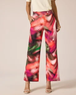 Schlupfhose mit Fantasie-Druckmix