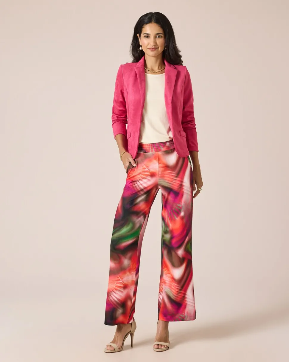 Schlupfhose mit Fantasie-Druckmix