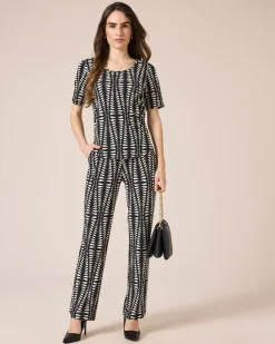 Schlupfhose mit Print