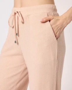 Schlupfhose mit Struktur