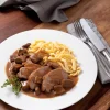 Schweinefilet in Steinpilzsoße