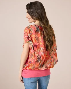 Shirt aus Chiffon