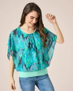 Shirt aus Chiffon