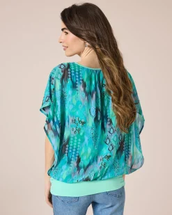 Shirt aus Chiffon