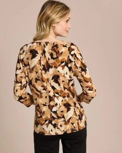 Shirt Blumen-Druck