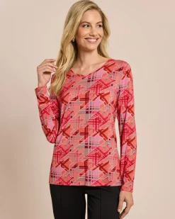 Shirt im Karo Druck