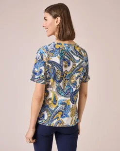 Shirt im Paisley-Print