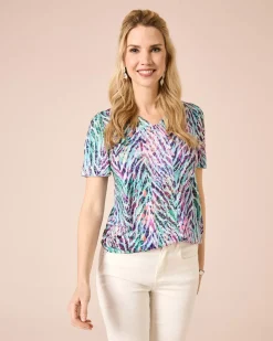 Shirt mit All-over-Druck
