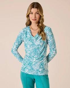 Shirt mit Allover-Druck