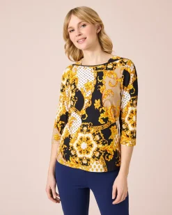 Shirt mit Allover-Print
