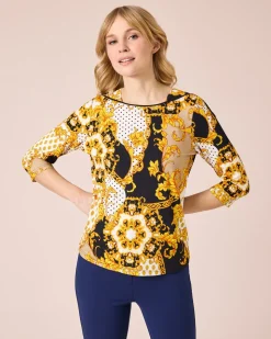 Shirt mit Allover-Print
