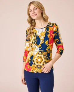 Shirt mit Allover-Print