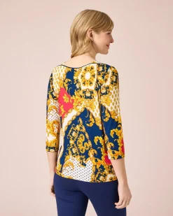 Shirt mit Allover-Print