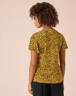 Shirt mit Animal-Druck