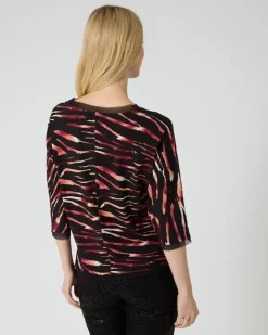 Shirt mit Animal-Druck