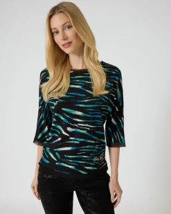 Shirt mit Animal-Druck