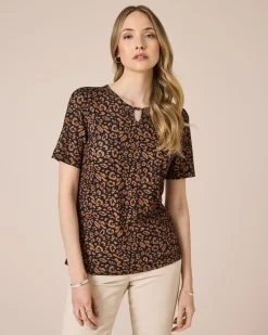 Shirt mit Animal-Print