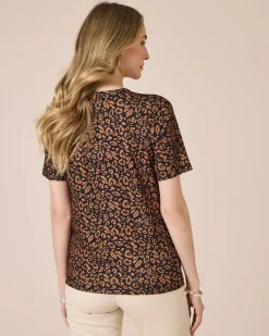 Shirt mit Animal-Print