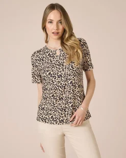 Shirt mit Animal-Print