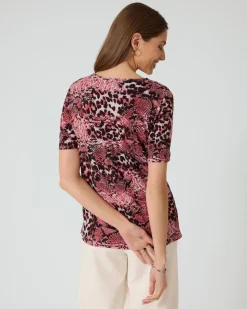 Shirt mit Animal-Print