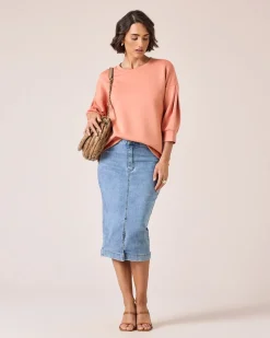 Shirt mit 3/4-Arm