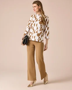 Shirt mit Bicolor-Druck