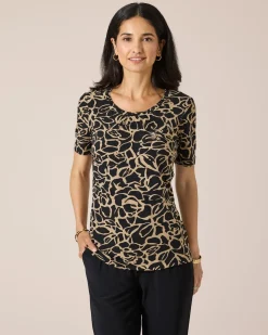 Shirt mit Blumendruck
