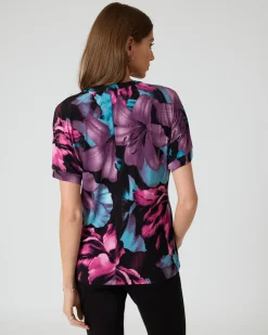 Shirt mit Blumen-Print