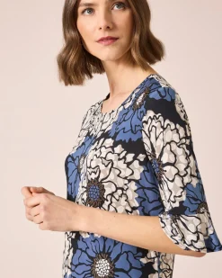 Shirt mit Blumen-Print