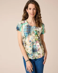 Shirt mit Chiffon-Details