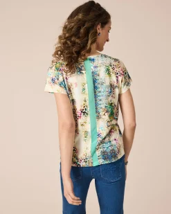 Shirt mit Chiffon-Details