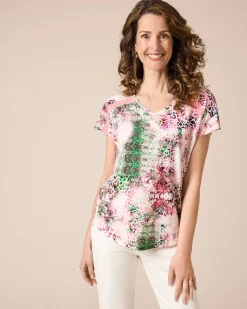 Shirt mit Chiffon-Details