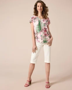 Shirt mit Chiffon-Details