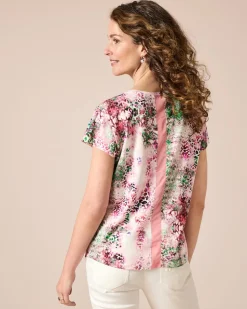 Shirt mit Chiffon-Details