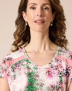 Shirt mit Chiffon-Details