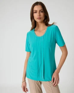 Shirt mit Dekofalten