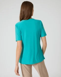 Shirt mit Dekofalten