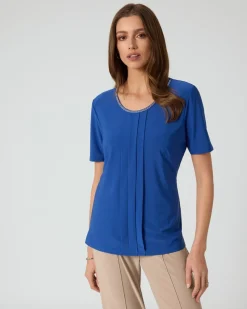 Shirt mit Dekofalten