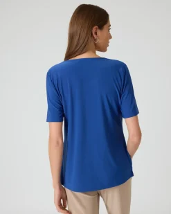 Shirt mit Dekofalten